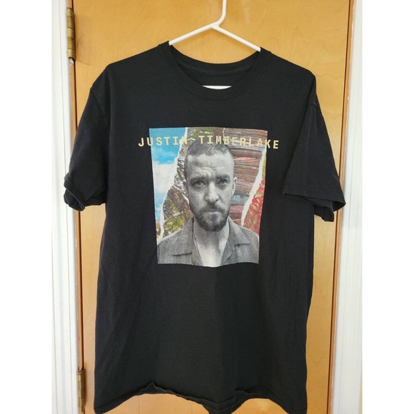 Justin Boots Other - Justin Timberlake Man Of The Woods Tour Band Tee Shirt XL Nsync